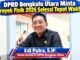 DPRD Bengkulu Utara Minta Proyek Fisik 2026 Selesai Tepat Waktu