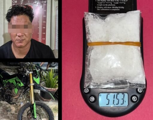 Jaringan Narkotika Digulung, Satresnarkoba Polres Muratara Sita 51,53 Gram Shabu