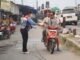 Respons Cepat Dampak Karhutla, PHE Jambi Merang Bagikan Masker ke Warga Sekitar