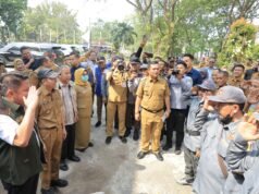 Serangan api meluas 297 titik Karhutla , Walikota dan Gubernur turun langsung ke posko