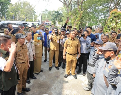 Serangan api meluas 297 titik Karhutla , Walikota dan Gubernur turun langsung ke posko