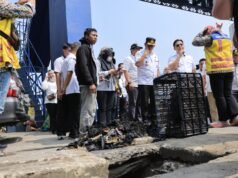 Antisipasi Banjir, Pejabat Pemkot Palembang Tinjau Saluran Air di Jalan Protokol