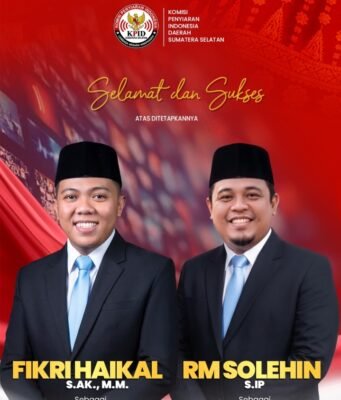 KPID Tetapkan Fikri Haikal dan RM Solehin Sebagai Ketua dan Wakil Ketua