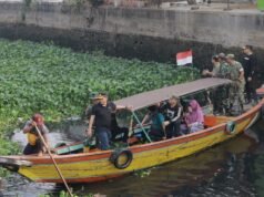 Kodim 0418 dan Pemkot Palembang Bersihkan Sungai Sekanak di Program Indonesia Asri 2026
