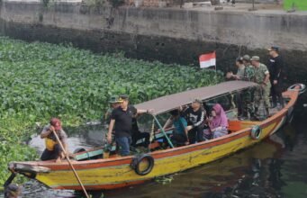 Kodim 0418 dan Pemkot Palembang Bersihkan Sungai Sekanak di Program Indonesia Asri 2026