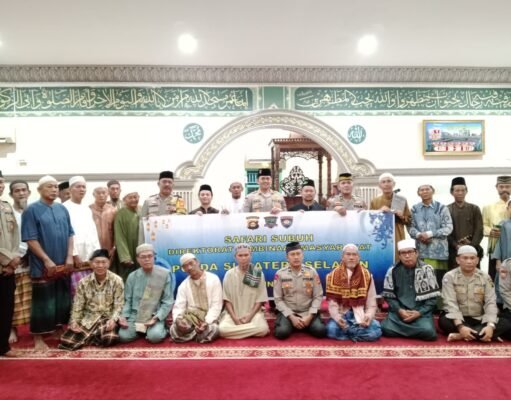 Safari Subuh MENYA-LA, Dirbinmas Polda Sumsel Rangkul Warga Jaga Kamtibmas Bersama