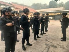 Polda Sumsel Kerahkan 20 Personel Satgas Tindak dalam Operasi Sikat Musi 2026
