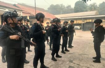 Polda Sumsel Kerahkan 20 Personel Satgas Tindak dalam Operasi Sikat Musi 2026