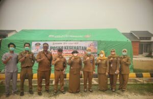 Palembang Diselimuti Kabut Asap, Pemkot Siagakan Posko Kesehatan 24 Jam di Lokasi Karhutla Talang Jambe