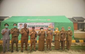 Palembang Diselimuti Kabut Asap, Pemkot Siagakan Posko Kesehatan 24 Jam di Lokasi Karhutla Talang Jambe