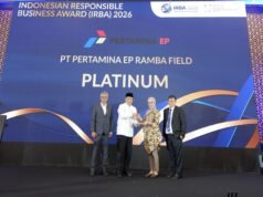 Tumbuh Bersama Masyarakat dan Lingkungan, Pertamina EP Ramba Raih Penghargaan Platinum IRBA dan ENSIA 2026