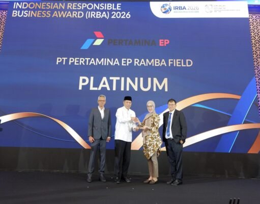 Tumbuh Bersama Masyarakat dan Lingkungan, Pertamina EP Ramba Raih Penghargaan Platinum IRBA dan ENSIA 2026