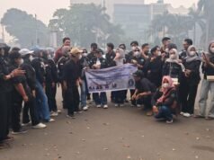 Peduli Kesehatan Masyarakat, YGANN Sumsel Bagikan 3.000 Masker di Kawasan Simpang Lima DPRD