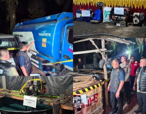 Bareskrim Polri Bongkar Kilang Minyak Ilegal di Muratara, Amankan 51.200 Liter Minyak Olahan