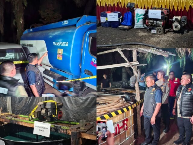 Bareskrim Polri Bongkar Kilang Minyak Ilegal di Muratara, Amankan 51.200 Liter Minyak Olahan