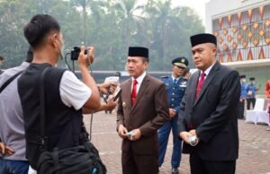 Sekda Palembang Aprizal Hasyim Kembali Aktif, hari pertama langsung hadiri upacara Hari Kesaktian Pancasila