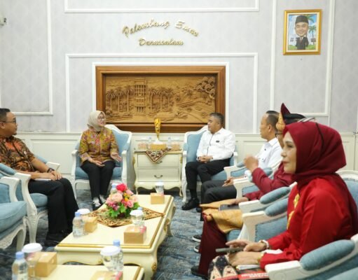 Belajar Tata Kelola Protokol, Wawako Pangkalpinang Silaturahmi ke Pemkot Palembang