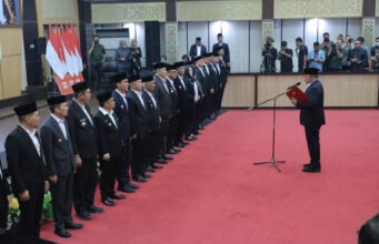 Wali Kota Ratu Dewa Ikuti Pengukuhan KDEKS se-Sumsel, Siap Dorong Ekonomi Syariah di Palembang