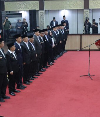 Wali Kota Ratu Dewa Ikuti Pengukuhan KDEKS se-Sumsel, Siap Dorong Ekonomi Syariah di Palembang