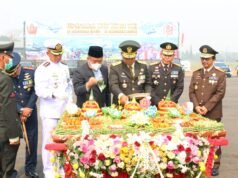 Parade HUT ke-81 TNI di Palembang, Kapolda Sumsel Tegaskan Komitmen TNI-Polri