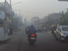 Asap Pekat Kepung PALI, Keluhan Sesak Disampaikan Warga