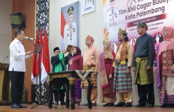 Selamatkan Sejarah Palembang, Ratu Dewa Lantik 7 Penjaga Warisan Kota Tertua di Indonesia