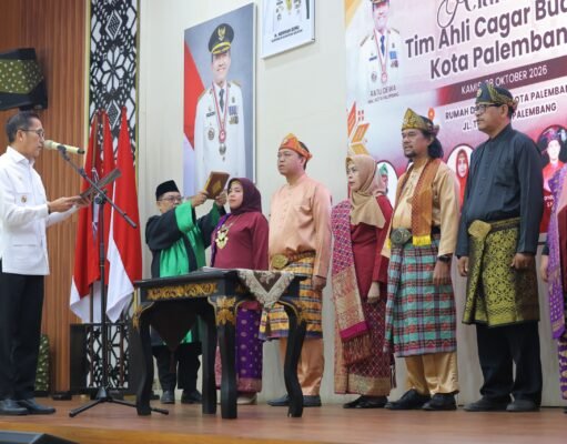 Selamatkan Sejarah Palembang, Ratu Dewa Lantik 7 Penjaga Warisan Kota Tertua di Indonesia