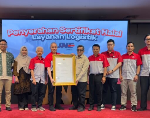 JNE Raih Sertifikasi Halal untuk Layanan Logistik dari BPJPH, Perkuat Standar Layanan Terpercaya