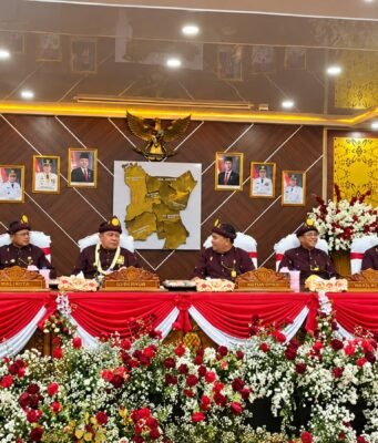 Perkuat Kebersamaan, Pemkab Muba Hadiri HUT ke-25 Kota Prabumulih