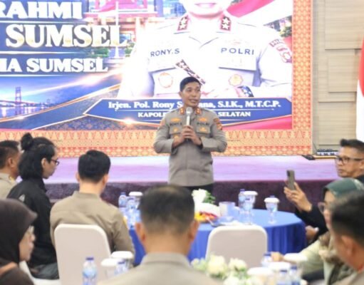 Polisi Bersama Masyarakat, Kapolda Sumsel Tegaskan Komitmen Keterbukaan dan Kemitraan dengan Pers