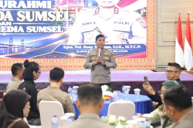 Polisi Bersama Masyarakat, Kapolda Sumsel Tegaskan Komitmen Keterbukaan dan Kemitraan dengan Pers