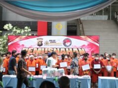 Ungkap 71 Laporan Polisi, Polda Sumsel Musnahkan Puluhan Kilogram Sabu